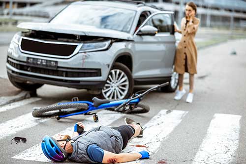 Bicycle and pedestrian accidents